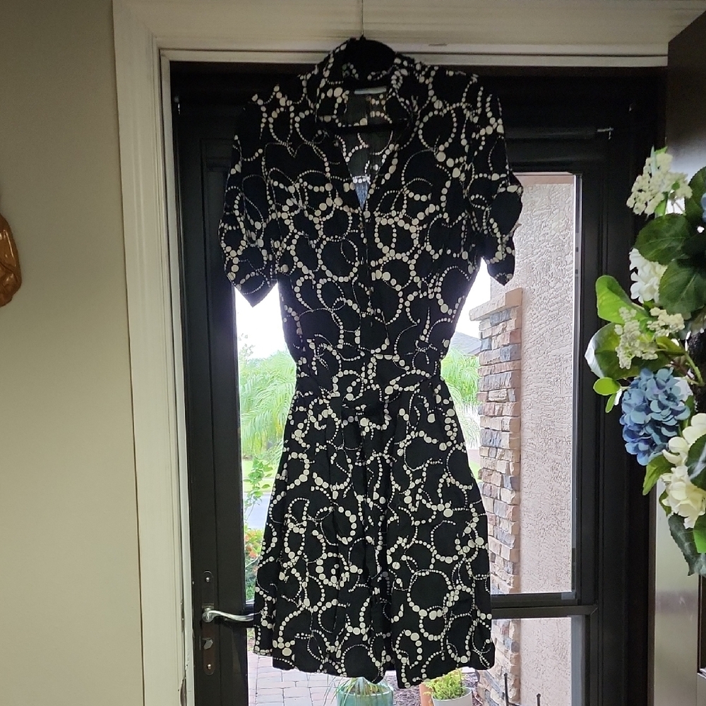 JH Collectibles Black and White Mini Dress